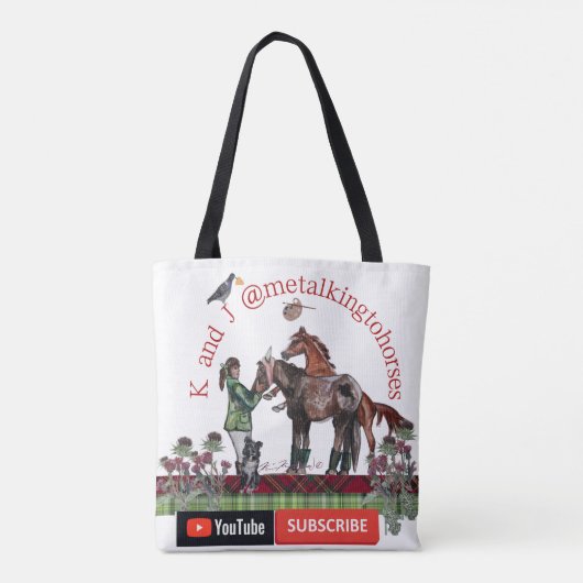 HET KANAAL VAN MIJN BUIS TOTE BAG (Achterkant)