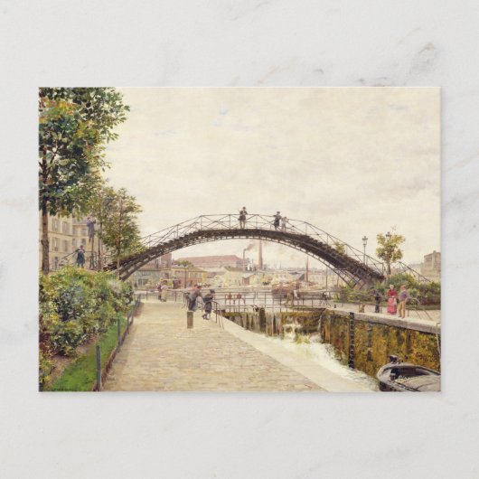 Het kanaal van Saint-Martin Briefkaart (Voorkant)