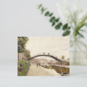 Het kanaal van Saint-Martin Briefkaart (Staand voorkant)