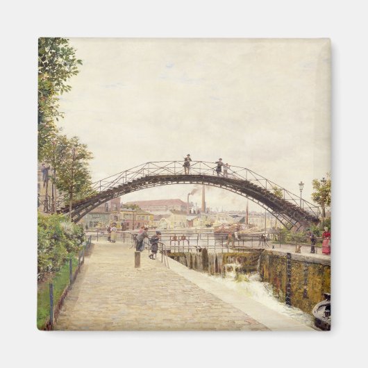 Het kanaal van Saint-Martin Magneet (Voorkant)