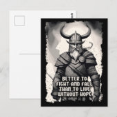 Het kanaliseren van de ontembare Vikinggeest Briefkaart (Voorkant / Achterkant)