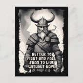 Het kanaliseren van de ontembare Vikinggeest Briefkaart (Voorkant)