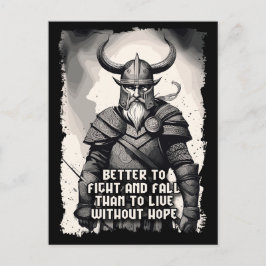 Het kanaliseren van de ontembare Vikinggeest Briefkaart