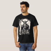 Het kanaliseren van de ontembare Vikinggeest T-shirt (Voorkant volledig)