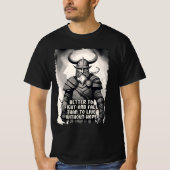 Het kanaliseren van de ontembare Vikinggeest T-shirt (Voorkant)