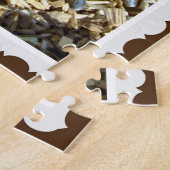 Het Kangaroo Afbeelding Collage, Jigzaag Puzzle Legpuzzel (Zijkant)