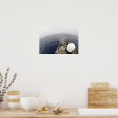 Het kanon MK-75 76 mm Poster (Keuken)