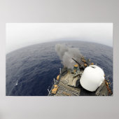 Het kanon MK-75 76 mm Poster (Voorkant)