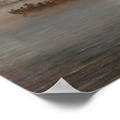 Het kanon Shot, Willem van de Velde de Younger Poster (Hoek)