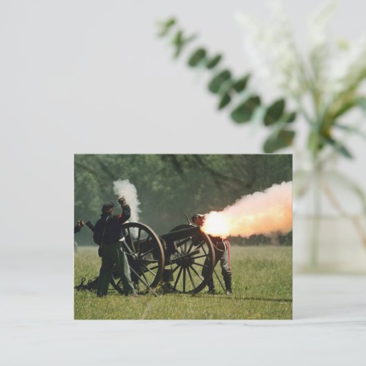 Het Kanon van de Burgeroorlog Briefkaart (Staand voorkant)