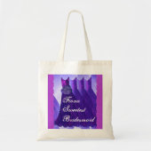 Het Kant van de Naam van de Douane van het Tote Bag (Voorkant)