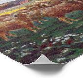 Het kantelen van de schapen poster (Hoek)