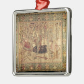 Het kantelmobilie metalen ornament (Links)