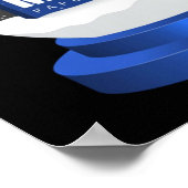 Het Kantoor DunderMifflinzz-sneeuwWereldbol Poster (Hoek)