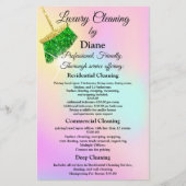 Het Kantoor van het het Huis van de schoonmaakdien Flyer (Voorkant)