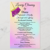 Het Kantoor van het Huis van de schoonmaakdienst h Flyer (Voorkant)