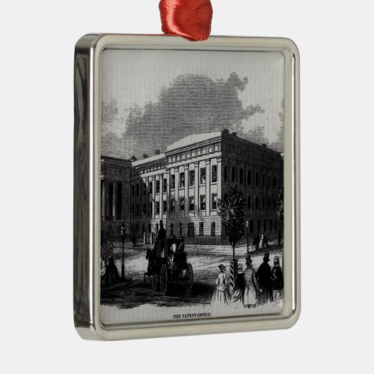 Het Kantoor van het octrooi Metalen Ornament (Rechts)