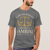 Het kantoor van Vincent L. Gambini T-shirt (Voorkant)