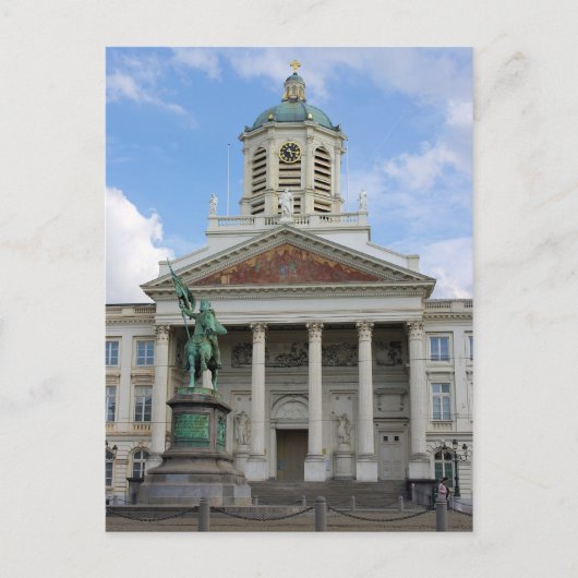 Het kapel van het Belgische Koninklijk Paleis in B Briefkaart (Voorkant)