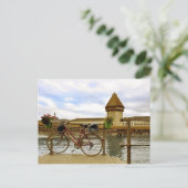Het Kapellbrücke-Briefkaart Briefkaart (Staand voorkant)