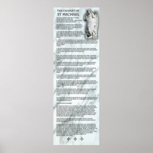 Het kapet van Sint Michael The Archangel. Poster
