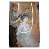 Het kapsel (door Berthe Morisot) Medium Cadeauzakje (Achterkant)