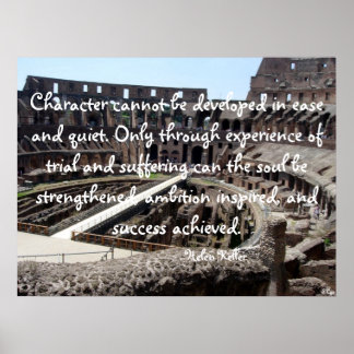 Het karakter kan niet worden ontwikkeld... poster