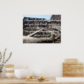 Het karakter kan niet worden ontwikkeld... poster (Keuken)