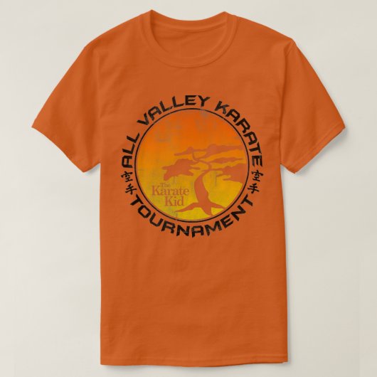 Het Karate Kind All Valley Karate Tournament T-shirt (Design voorkant)