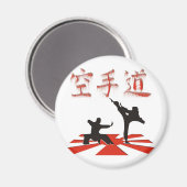 Het Karate-perspectief Magneet (Voorkant / Achterkant)