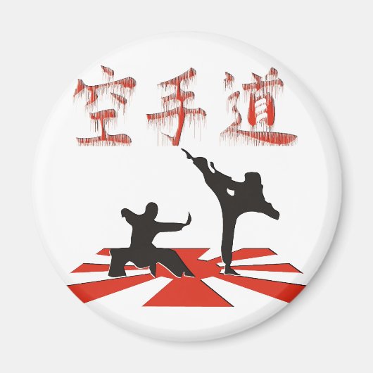 Het Karate-perspectief Magneet (Voorkant)