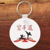 Het Karate-perspectief Sleutelhanger (Voorkant)
