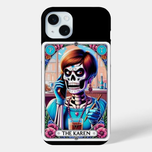 Het Karen Tarot Kaart Collectie Case-Mate iPhone Case (Achterkant)