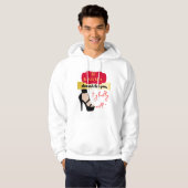 HET KARMA CITAAT HOODIE (Voorkant volledig)