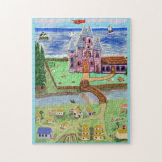 Het Kasteel 🏰 Aan De Zee 🌊 Legpuzzel