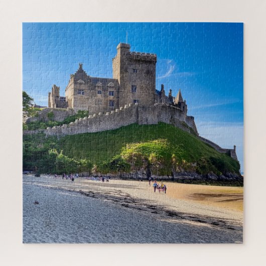 Het kasteel bij het Zee Legpuzzel (Verticaal)