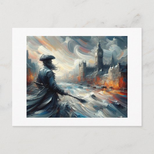 Het kasteel, briefkaart (Voorkant)