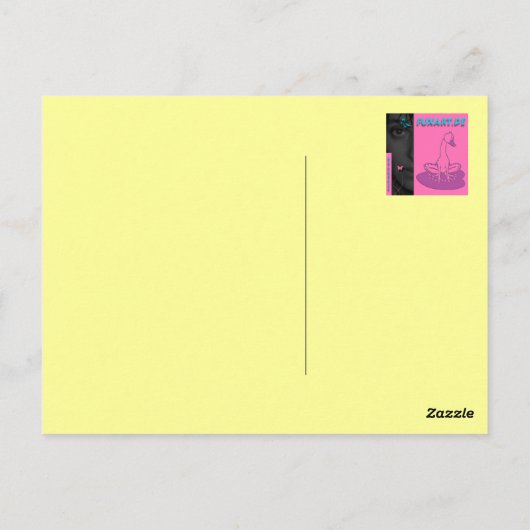 het kasteel Charlottenburg Berlijn Duitsland Briefkaart (Achterkant)