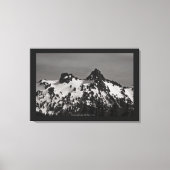 Het kasteel en Pinnacle Canvas Afdruk (Voorkant)