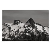 Het kasteel en Pinnacle Foto Afdruk (Voorkant)