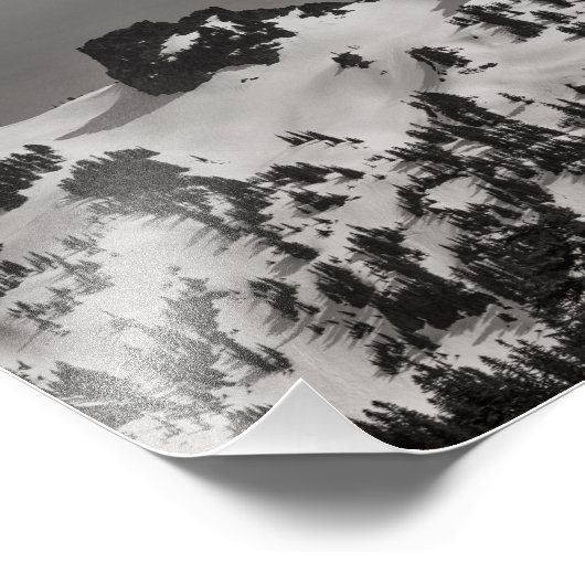 Het kasteel en Pinnacle Foto Afdruk (Hoek)