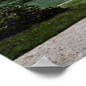 Het kasteel Fontainebleau Poster (Hoek)