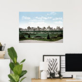 Het kasteel Fontainebleau Poster (Thuiskantoor)