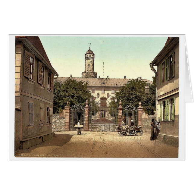 Het kasteel, Homburg (d.w.z. Bad Homburg vor der H (Voorkant Horizontaal)