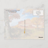 Het kasteel in het nationaal park Capitol Reef, Ut Briefkaart (Achterkant)