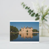 Het kasteel in Schwerin in Duitsland Briefkaart (Staand voorkant)