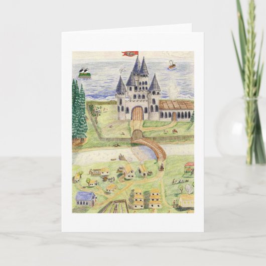 Het kasteel 🏰 kaart (Voorkant)