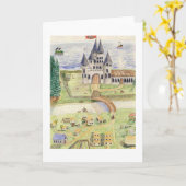 Het kasteel 🏰 kaart (Gele Bloem)