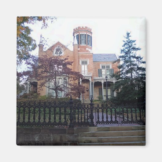 Het kasteel magneet (Voorkant)