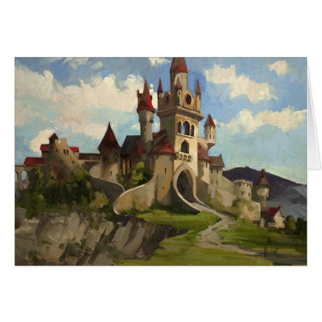 Het kasteel op de heuvel (Voorkant Horizontaal)